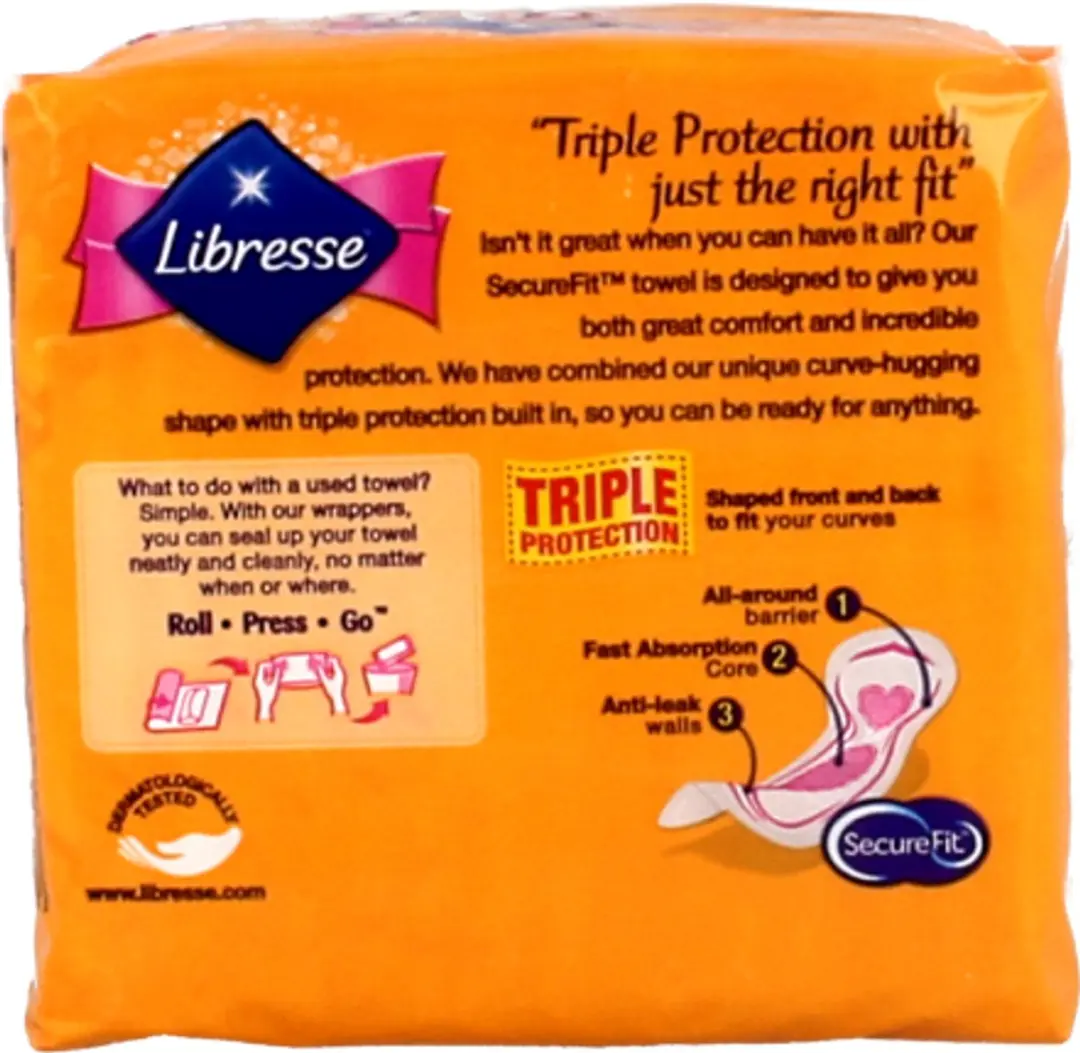 Libresse Invis Norm 3mm - Geel