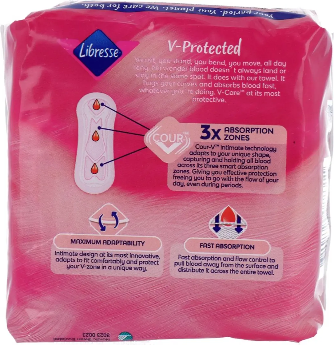 Libresse Invis Norm 3mm - Geel