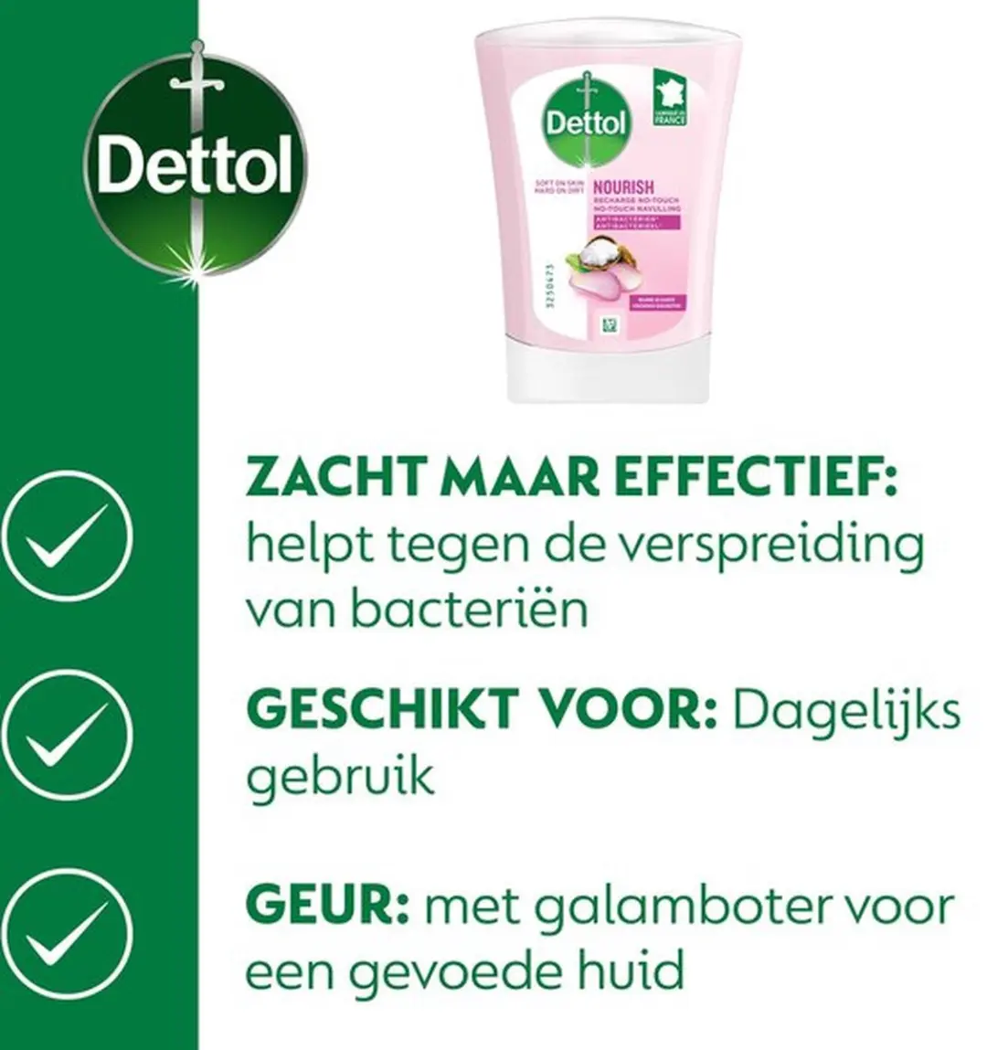 Dettol No Touch Zeepdispenser - 750ml (3x250ml) Sheabutter