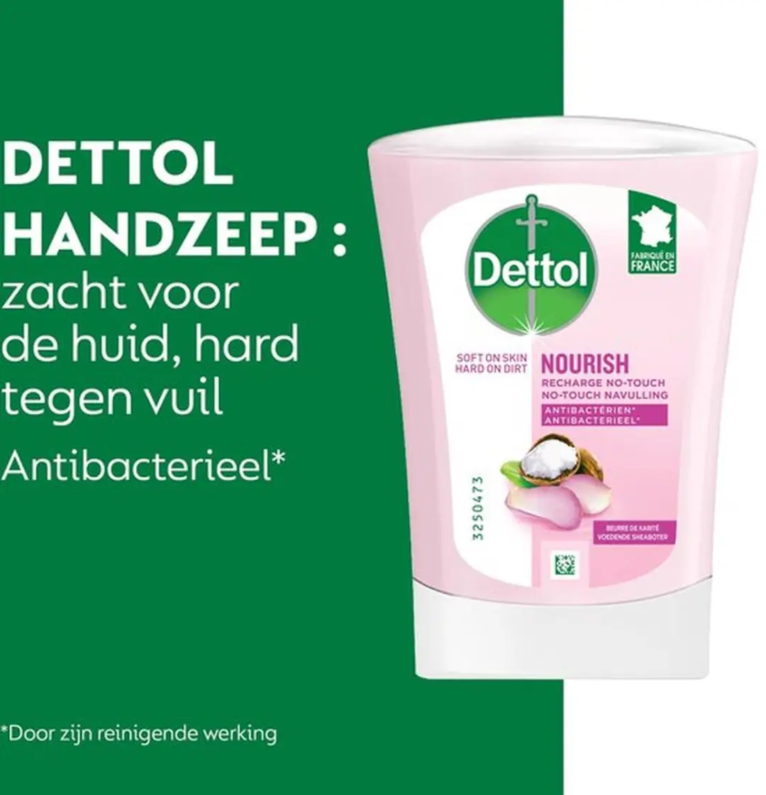 Dettol No Touch Zeepdispenser - 750ml (3x250ml) Sheabutter