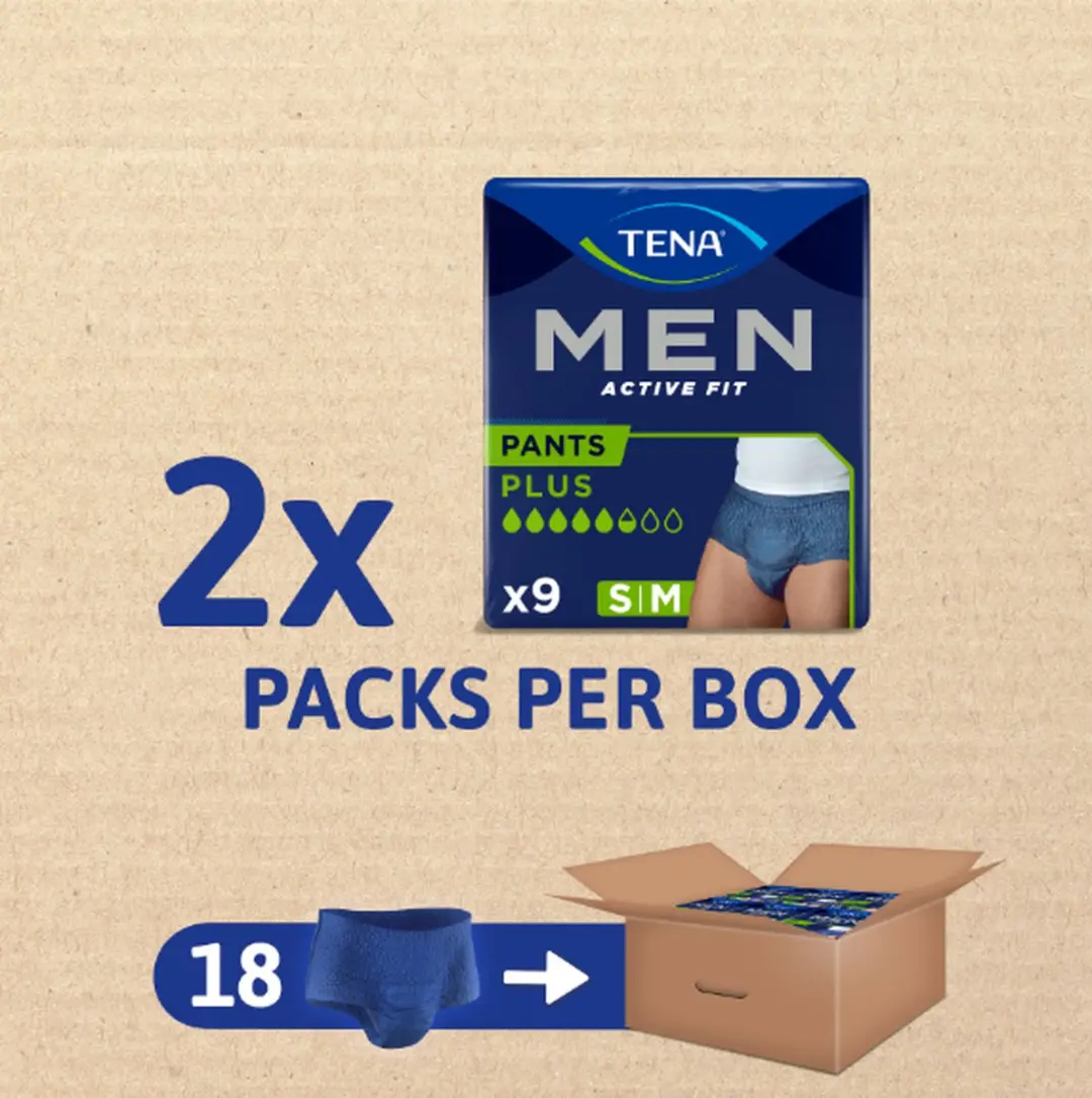 TENA Men Active Fit Pants M - 18 Stuks