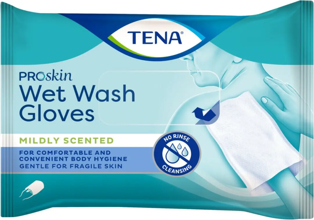 TENA Wet Wash Glove Mild