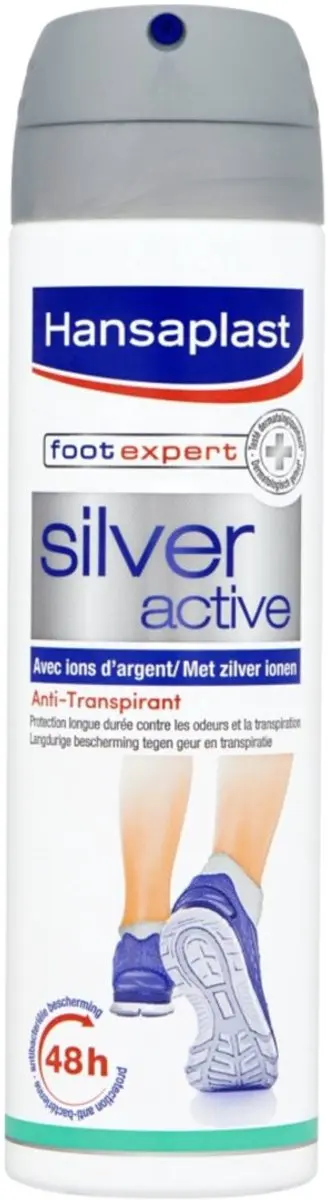 Hansaplast Silver Active Voetspray 150ml