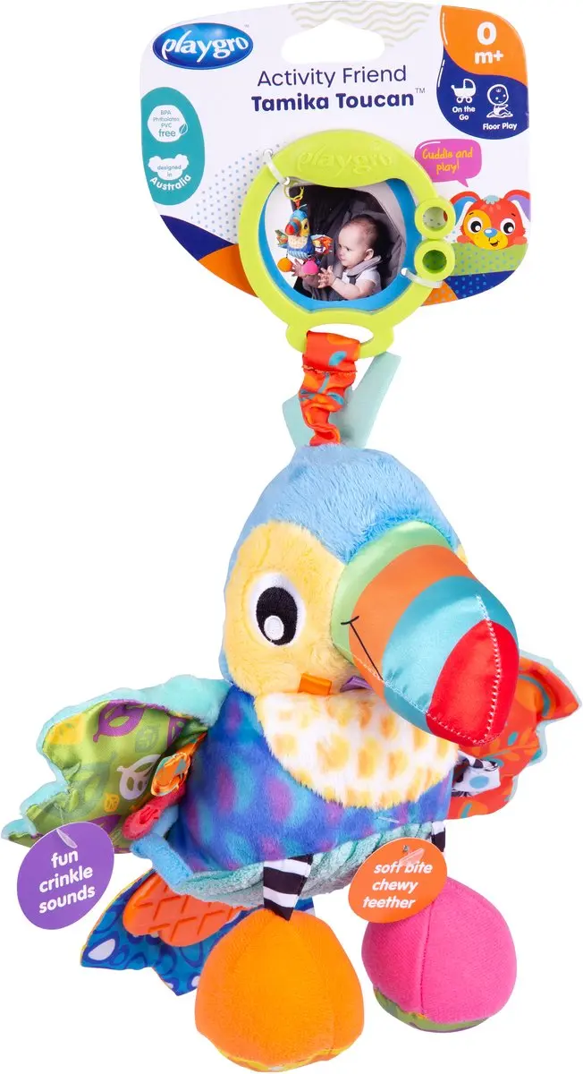 Playgro Activity Friend Tamika Toucan