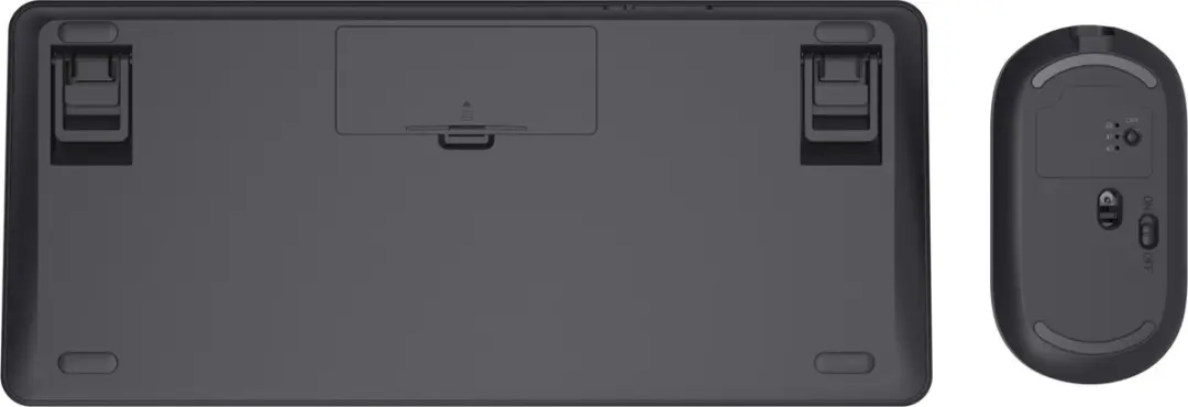 Lyra 24844 Draadloos Toetsenbord + Muis - RF/Bluetooth - Italiaans - Zwart