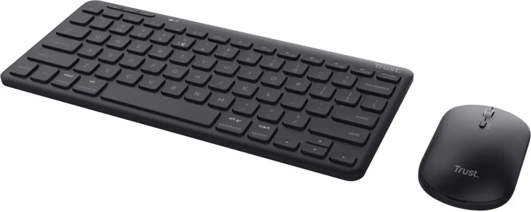 Lyra 24844 Draadloos Toetsenbord + Muis - RF/Bluetooth - Italiaans - Zwart - afbeelding 6 van 6