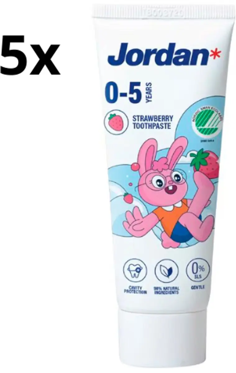 Jordan Tandpasta Junior 0-5 jaar