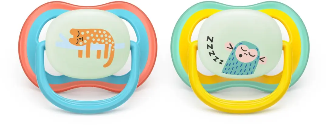 Philips Avent Ultra Air Night Fopspeen Glow-in-the-Dark - 2 Stuks