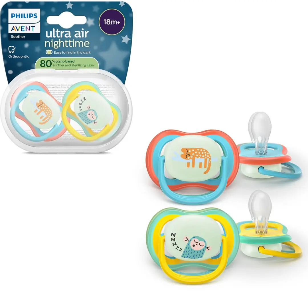 Philips Avent Ultra Air Night Fopspeen Glow-in-the-Dark