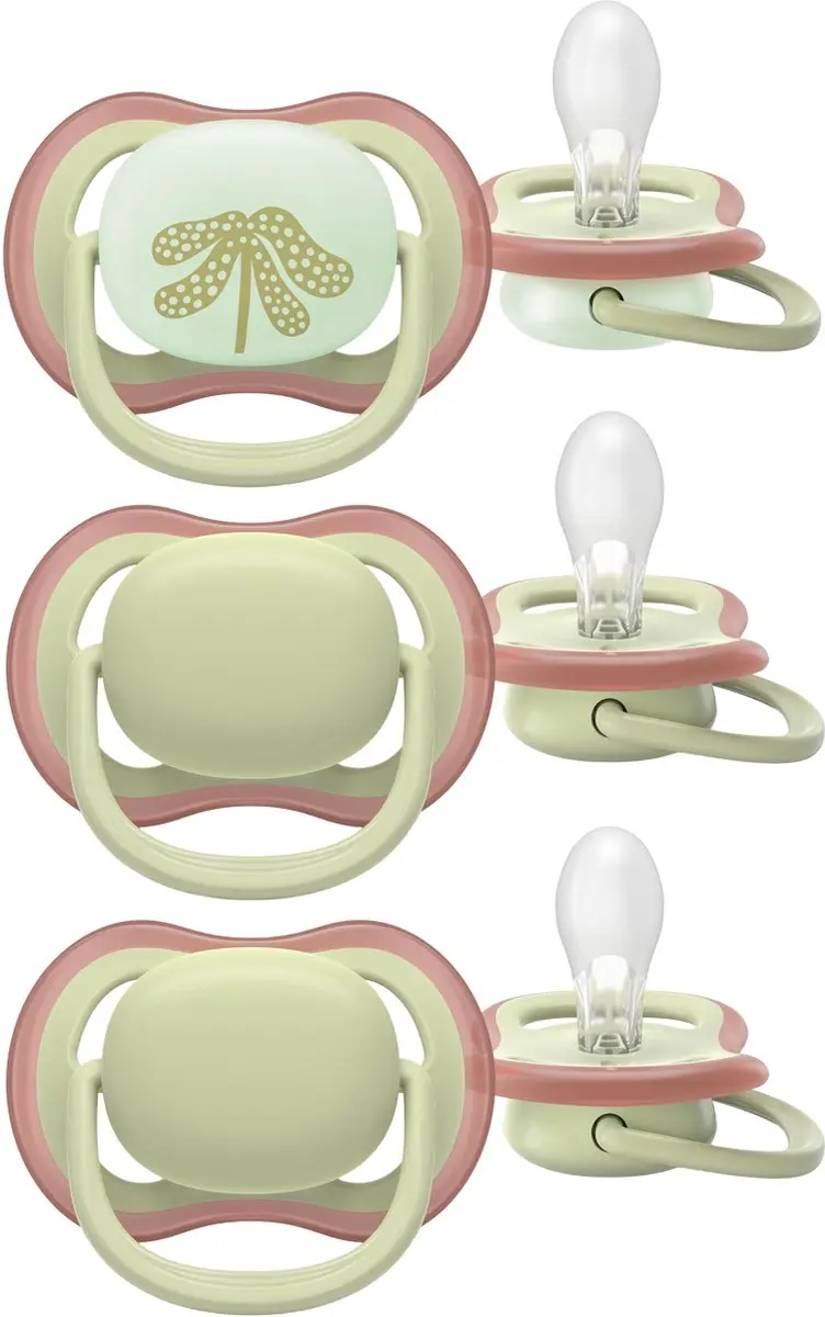 Philips Avent Ultra Air Fopspeen 6-18 Mnd - 3 Stuks Groen - afbeelding 6 van 6