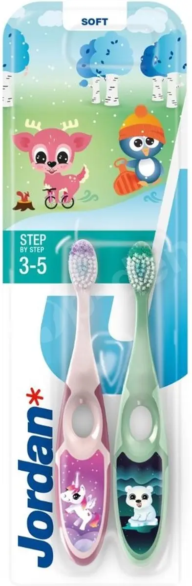 Jordan Step By Step Tandenborstel Peuter 3-5 jaar