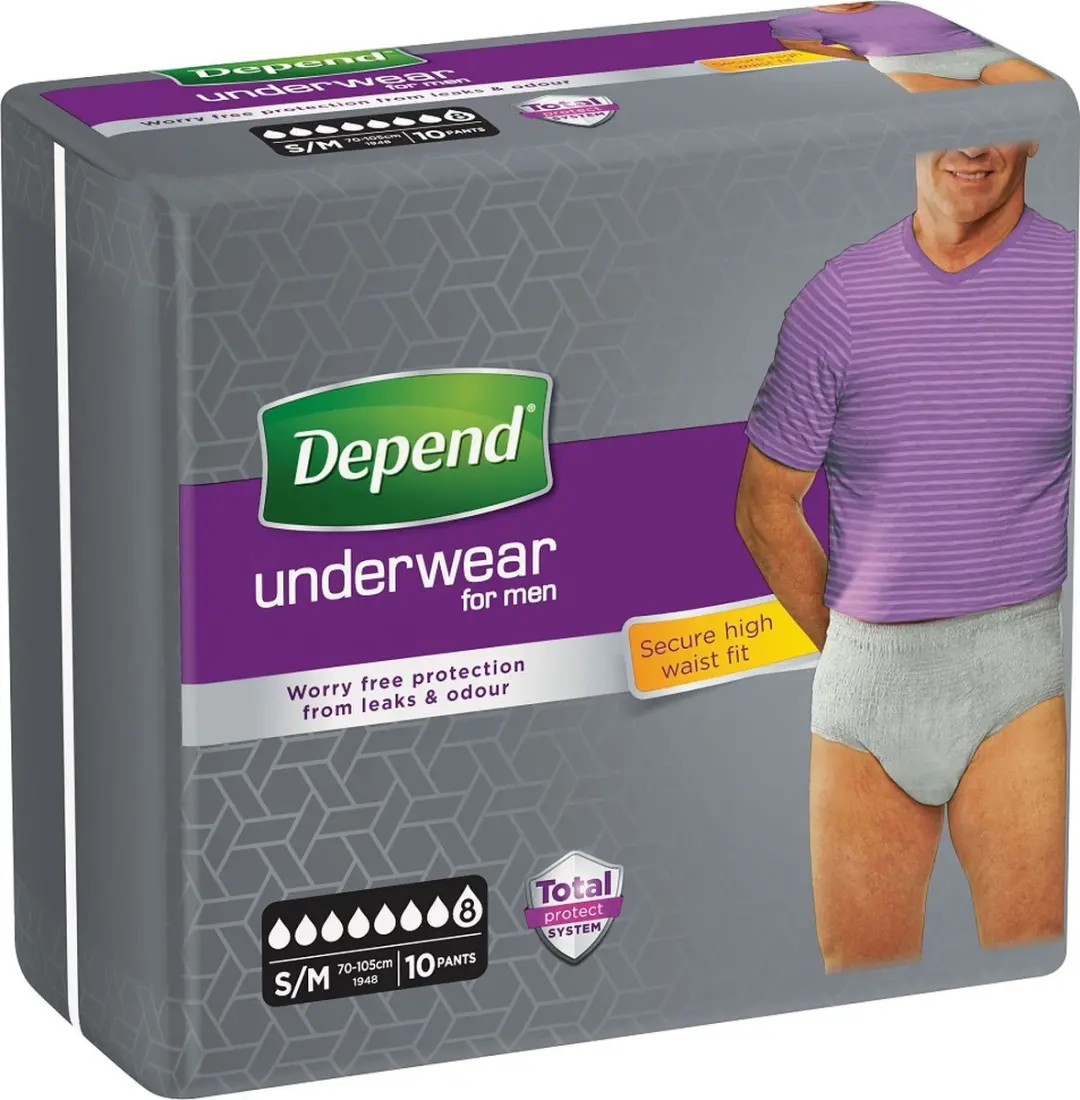 Depend Pants Men Super Maat S/M