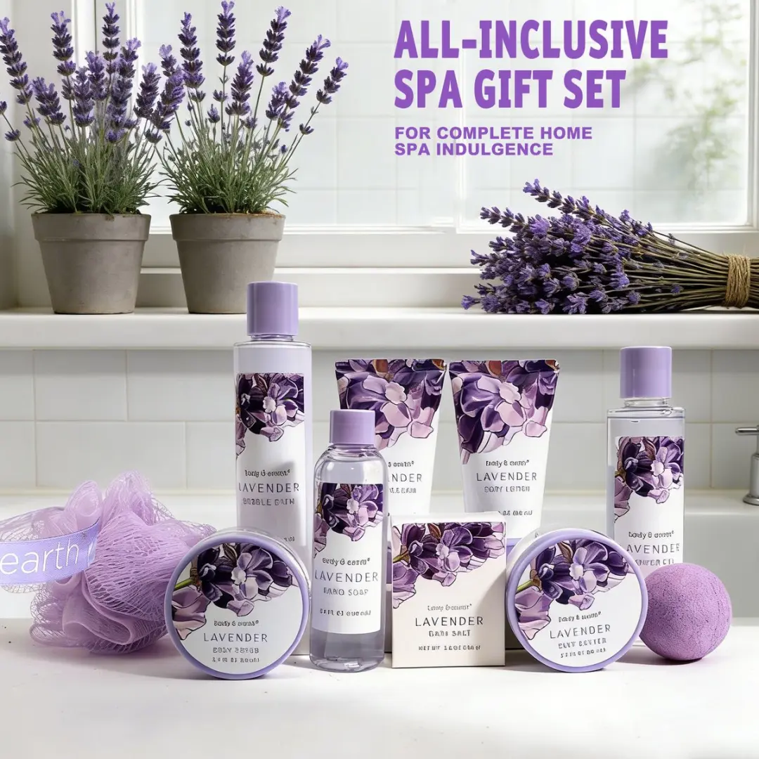 Body & Earth Lavendel Sensation XL Wellnesspakket - 12 Stuks