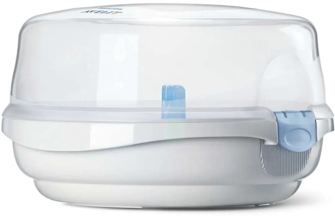 Philips Avent Magnetron Sterilisator SCF281/02 - Transparant/Wit/Blauw