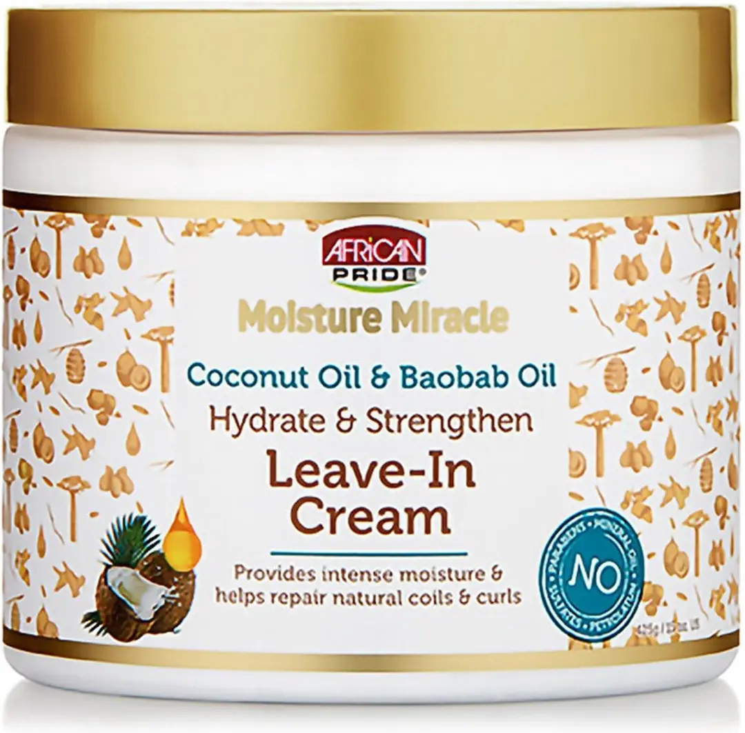 African Pride Moisture Miracle Leave-In Crème 443g