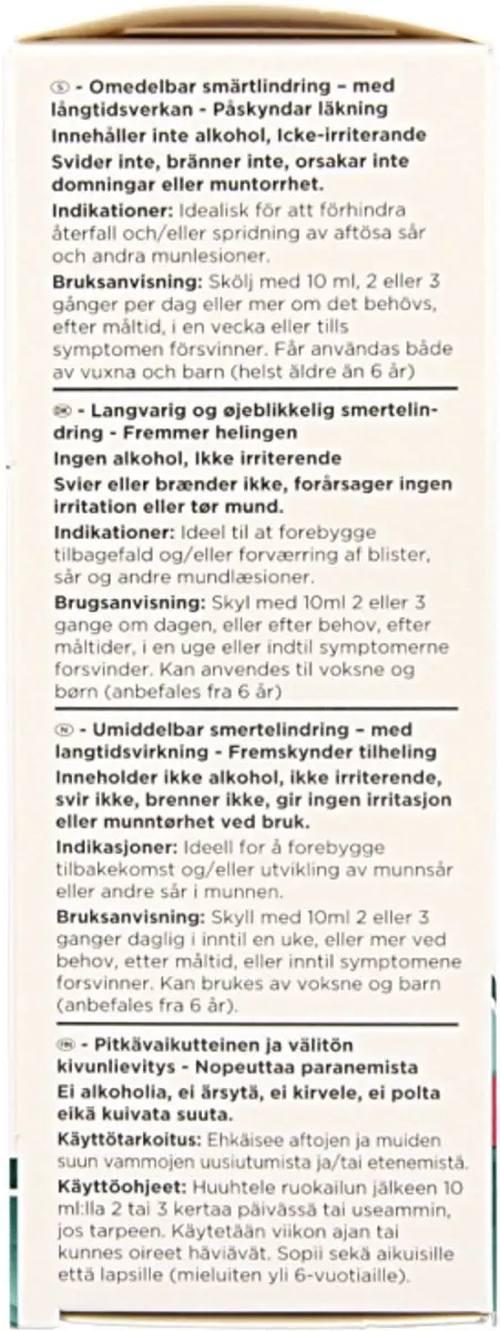 Gum Aftaclear Mondspoeling 120ml