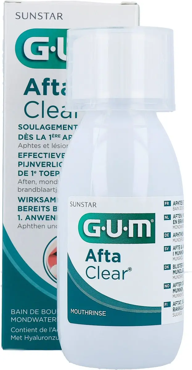 Gum Aftaclear Mondspoeling 120ml