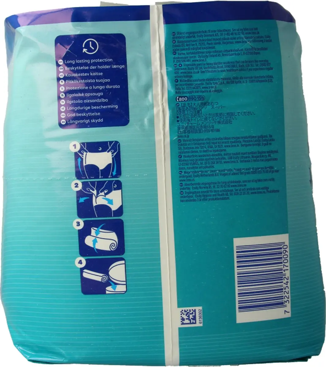TENA Pants Super Medium - 12 Stuks