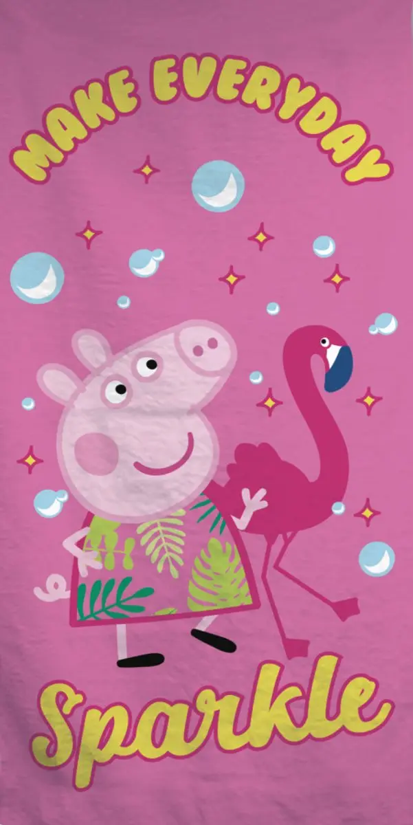 Peppa Pig Strandlaken Sparkle 70x140cm