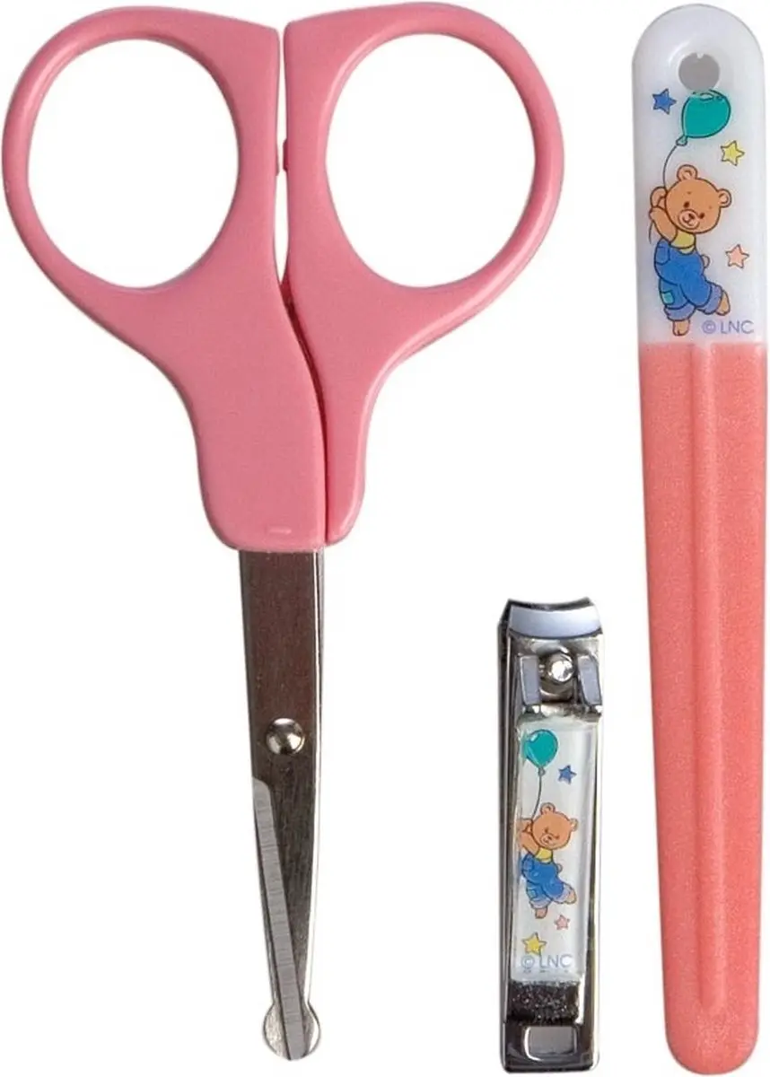 Nûby Manicure Set - 0+ Lichtblauw/Groen