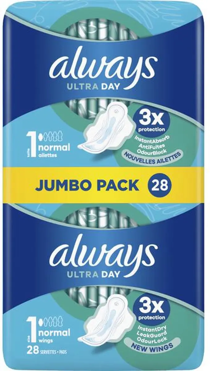 Always Ultra Day Maandverband Normal
