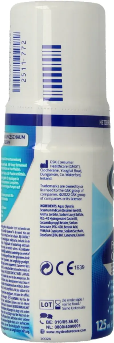 Corega Fresh Cleanse Kunstgebitreiniger 125ml