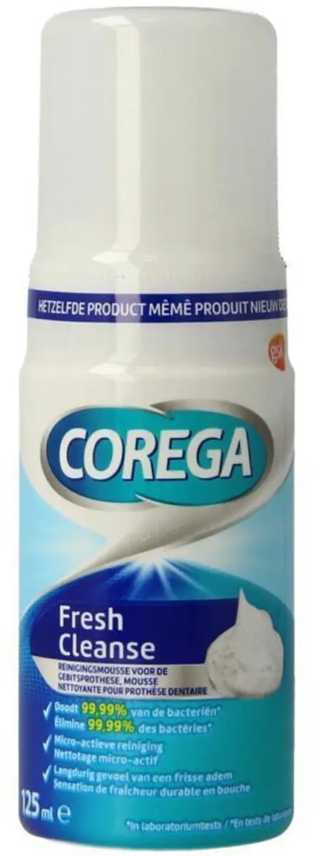 Corega Fresh Cleanse Kunstgebitreiniger 125ml