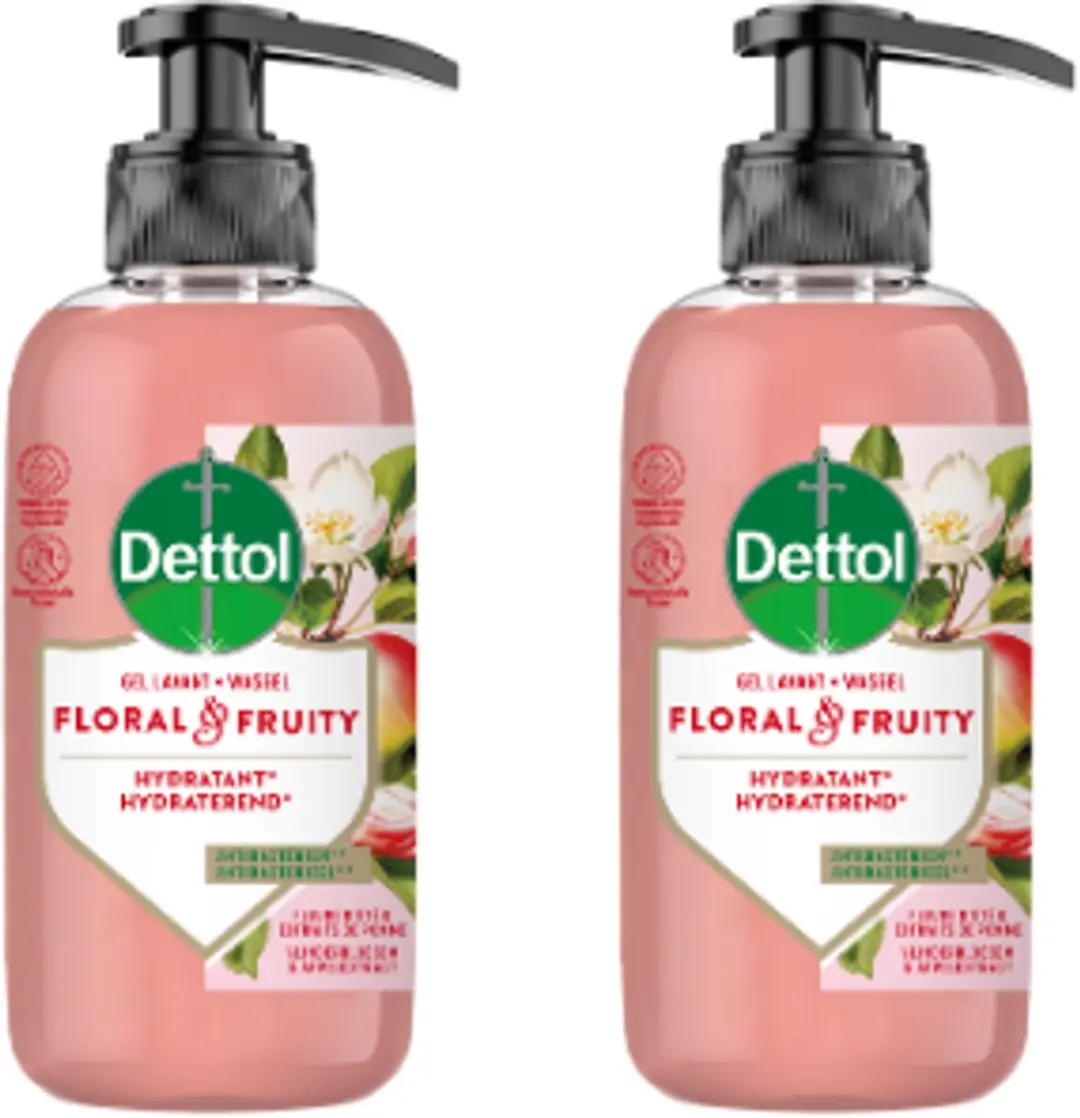 Dettol Handzeep Antibacterieel Floral & Fruity 300ml