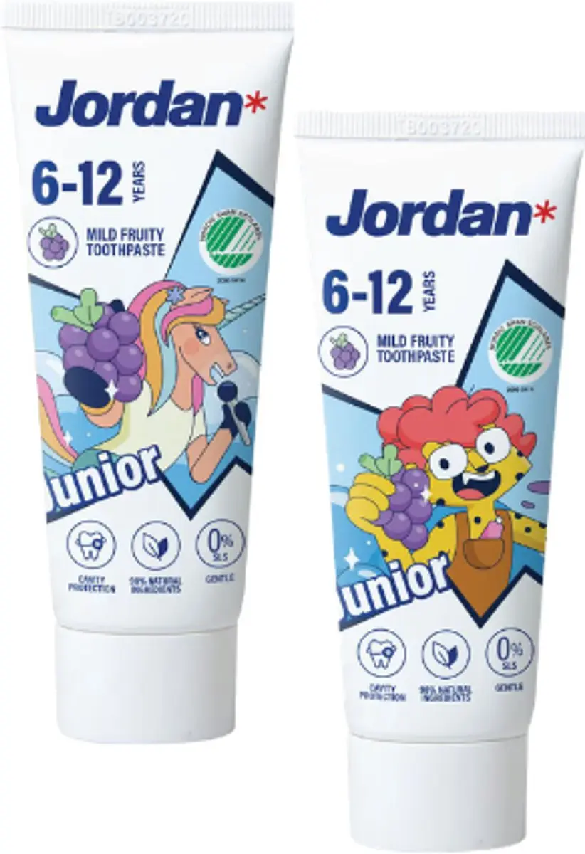Jordan Junior Tandpasta 100ml