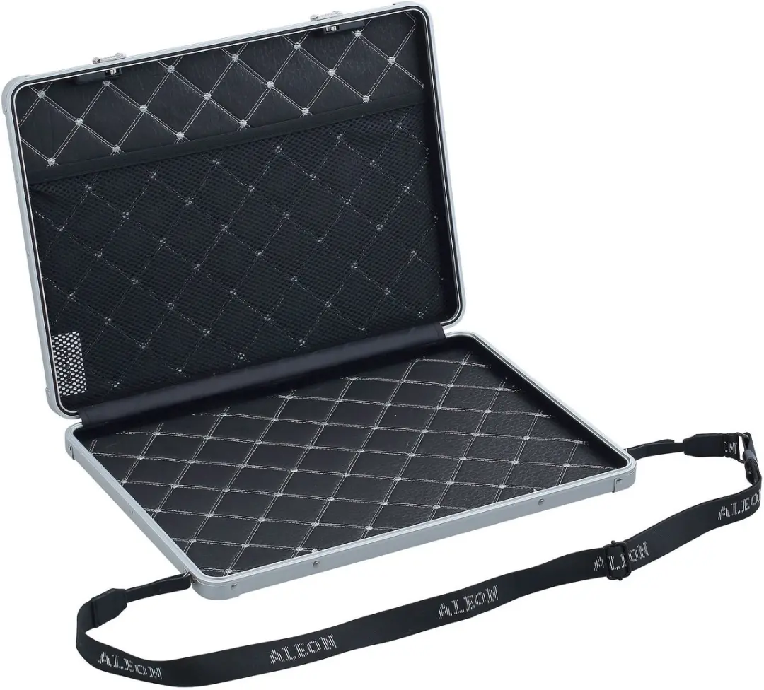 Aleon Laptophoes AC-4204-PL - 42cm - Zilverkleur - 18"