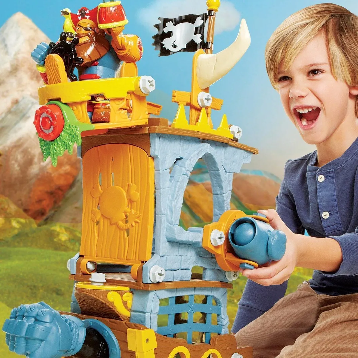 Little Tikes Kingdom Builders Wreckin' Roller Speelfigurenset - 25+ Stuks - Multicolor