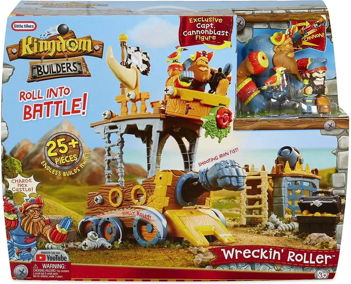 Little Tikes Kingdom Builders Wreckin' Roller Speelfigurenset - 25+ Stuks - Multicolor