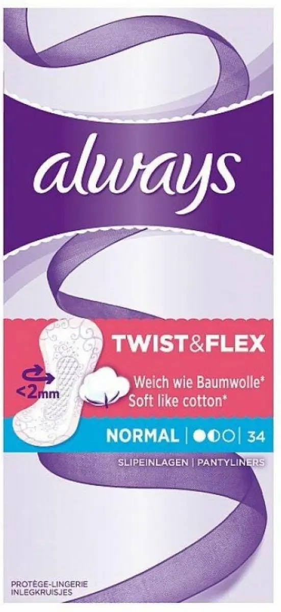 Always Inlegkruisjes Twist & Flex Normal
