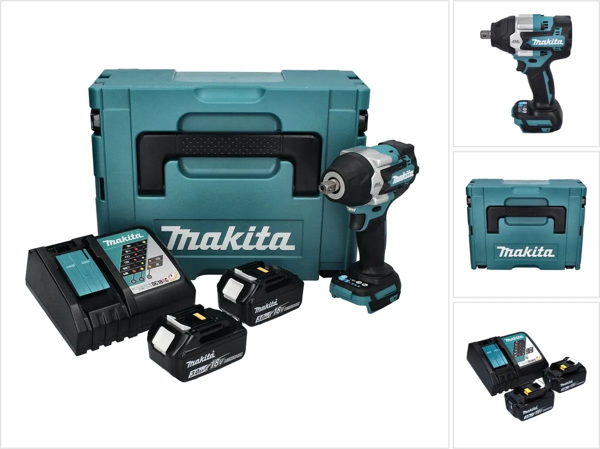 Makita DTW701RFJ Accu Slagmoersleutel 18V 700Nm