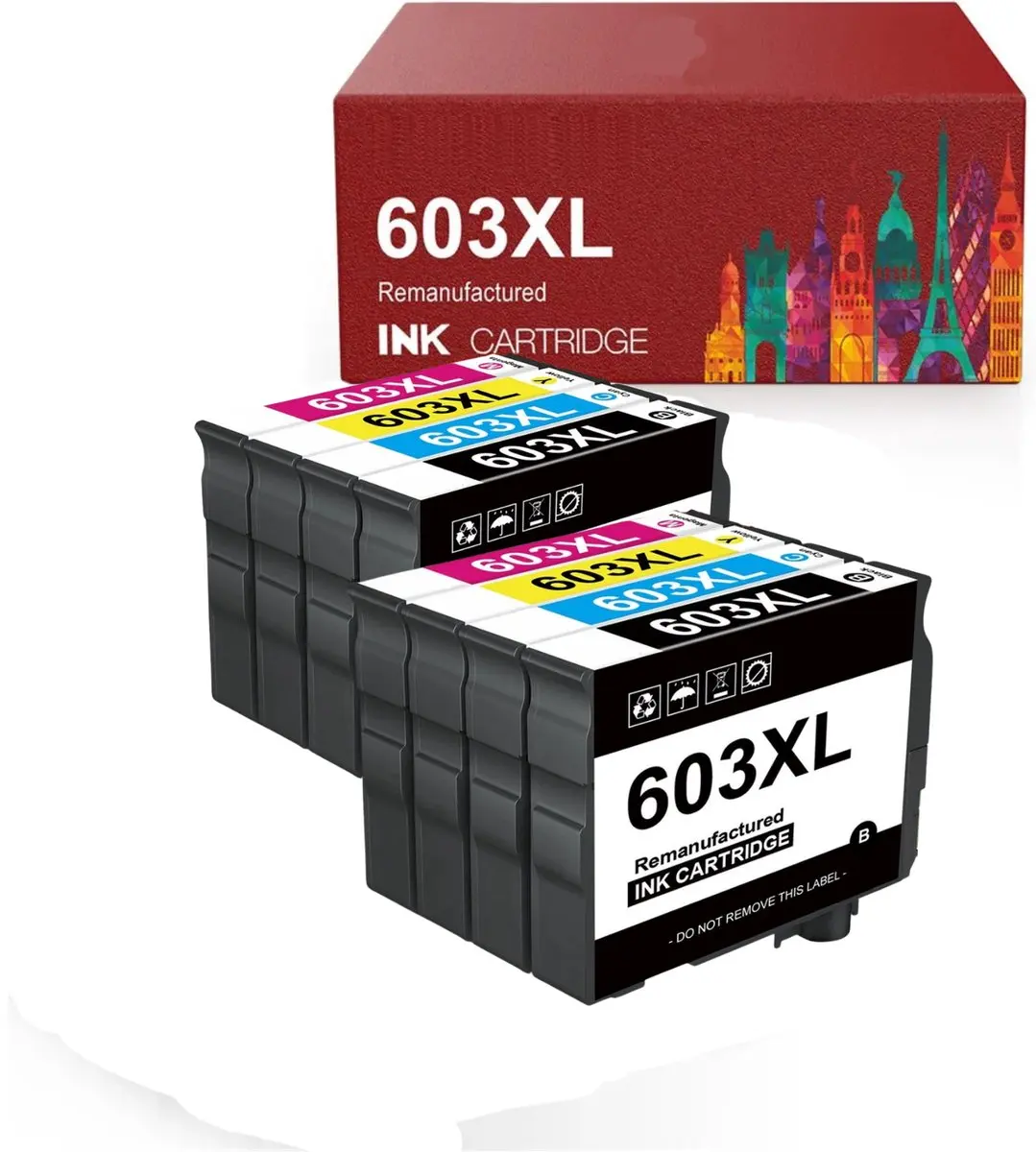 weCare E603XL Inktcartridges Multipack