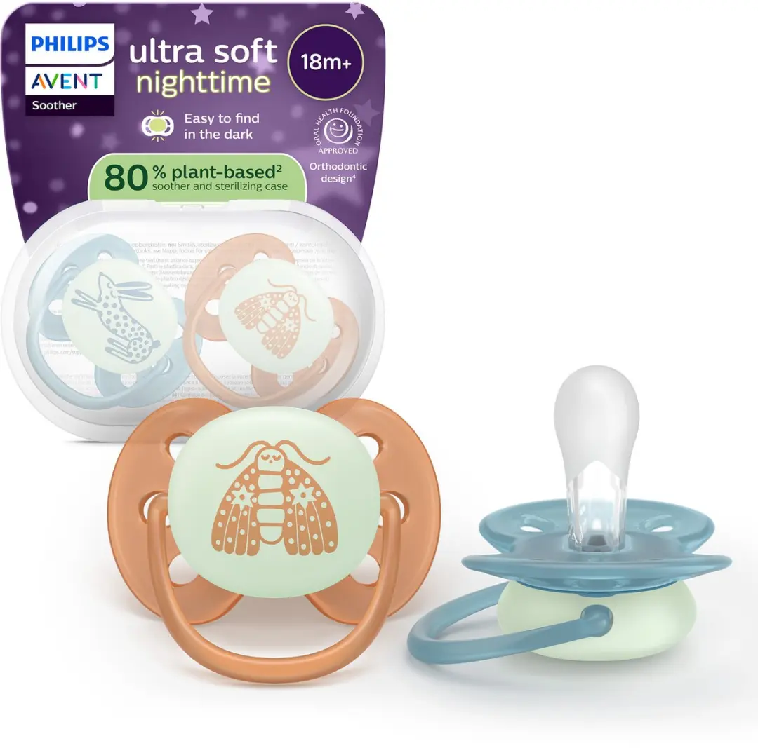 Philips Avent Ultra Soft Glow-in-the-dark Fopspeen SCF094/06