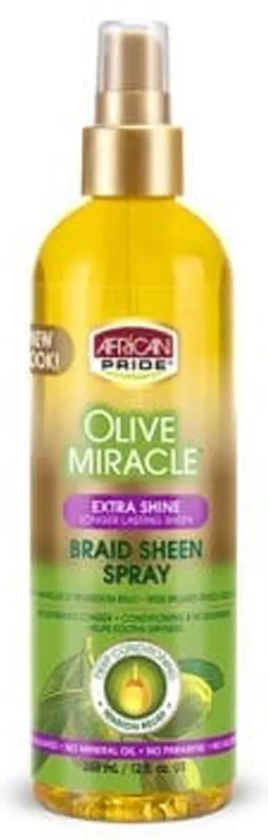 African Pride Braid Sheen Spray 355ml