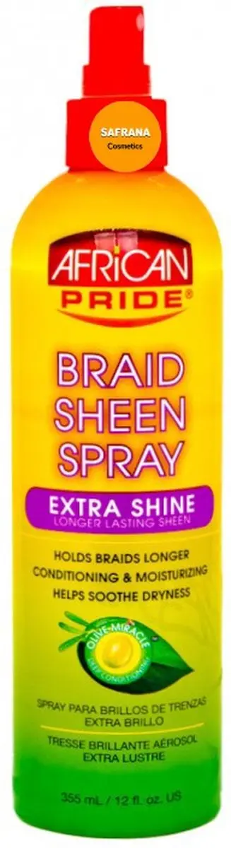 African Pride Braid Sheen Spray 355ml