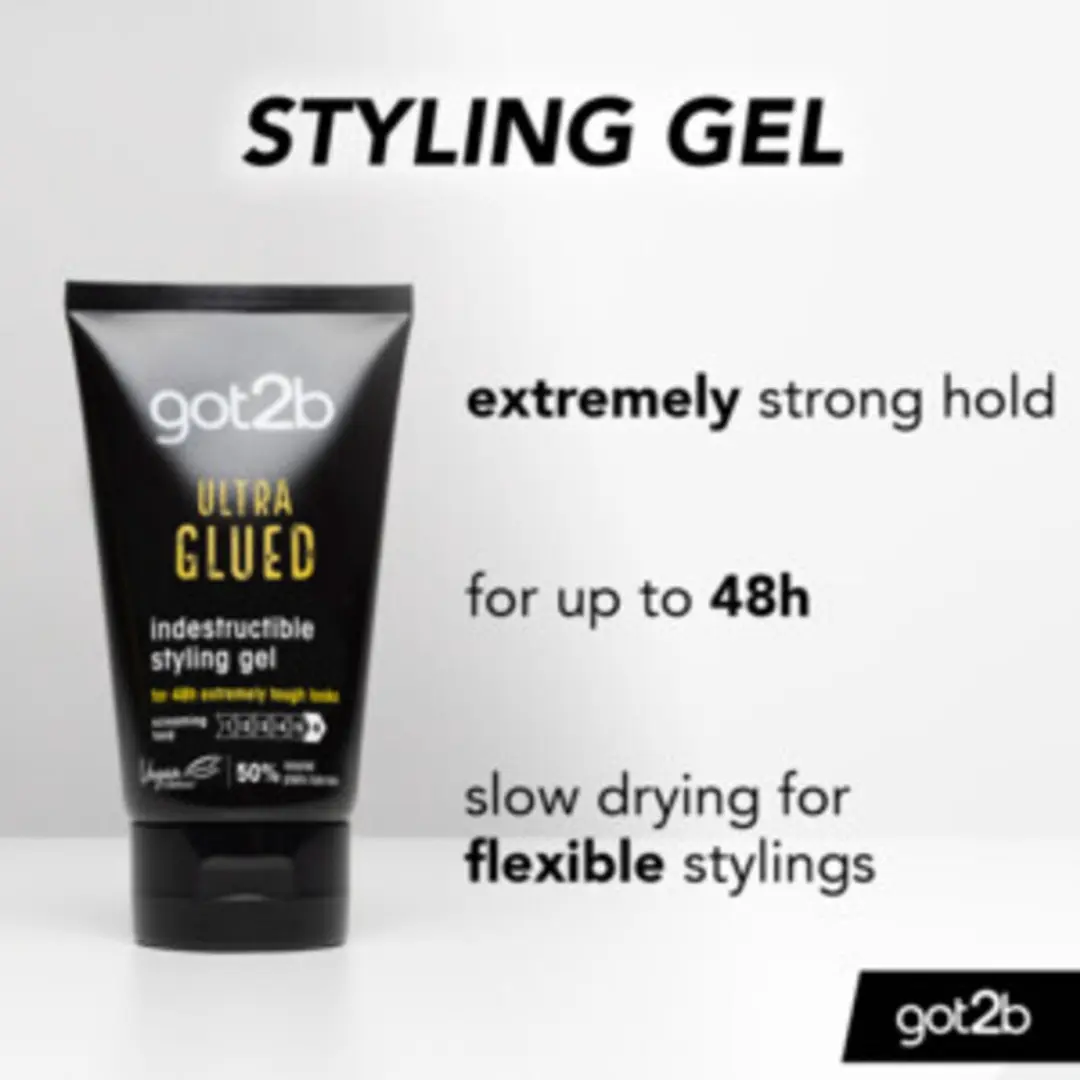 Got2b Ultra Glued Gel Extreme Hold 900ml - 6x150ml