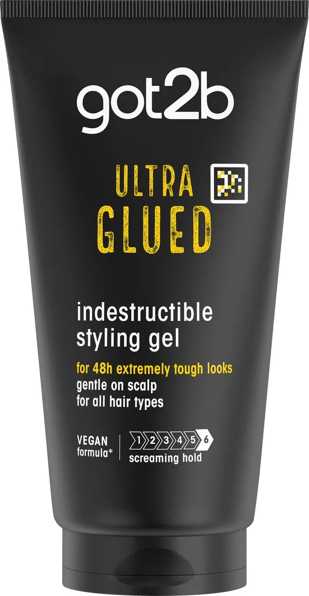 Got2b Ultra Glued Gel Extreme Hold 900ml - 6x150ml