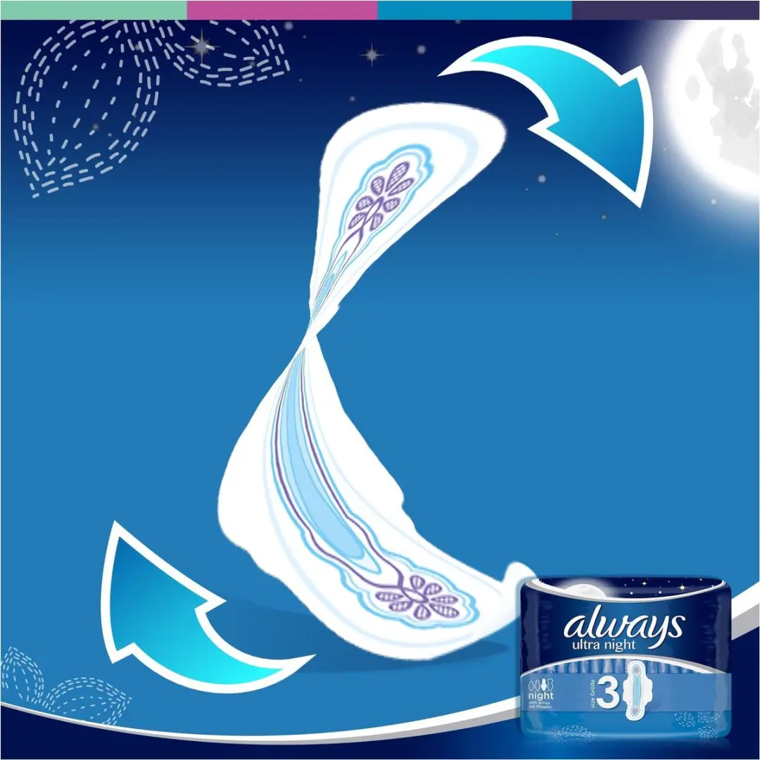 Always Pads Ultra Night Quatro Pack - 40 Stuks