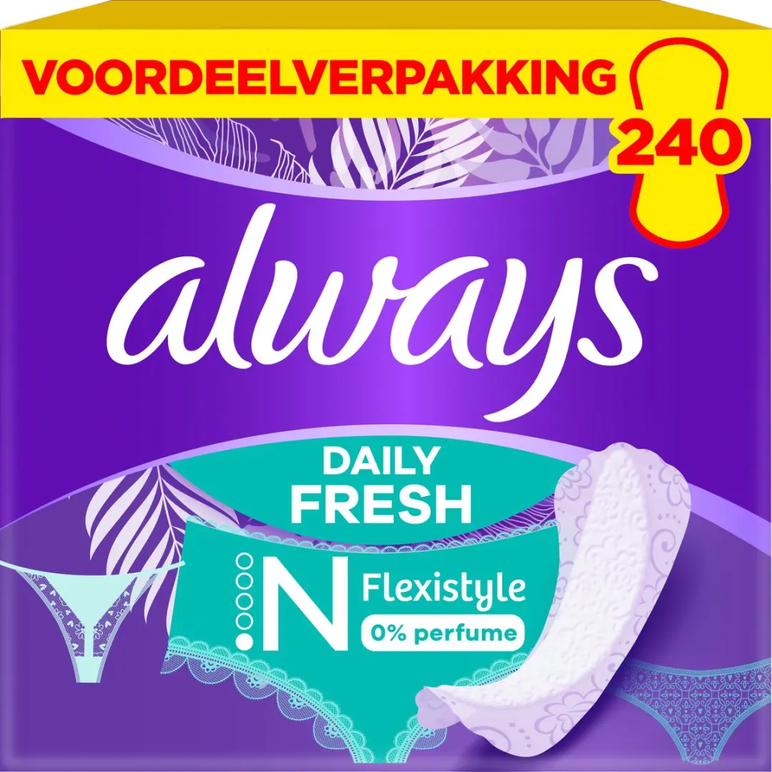 Always Daily Fresh Slim Flexistyle Inlegkruisjes