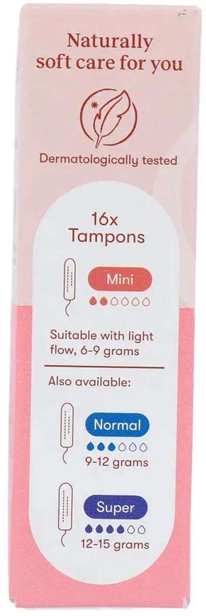Sanature Tampons Mini - 16 Stuks - Multicolor
