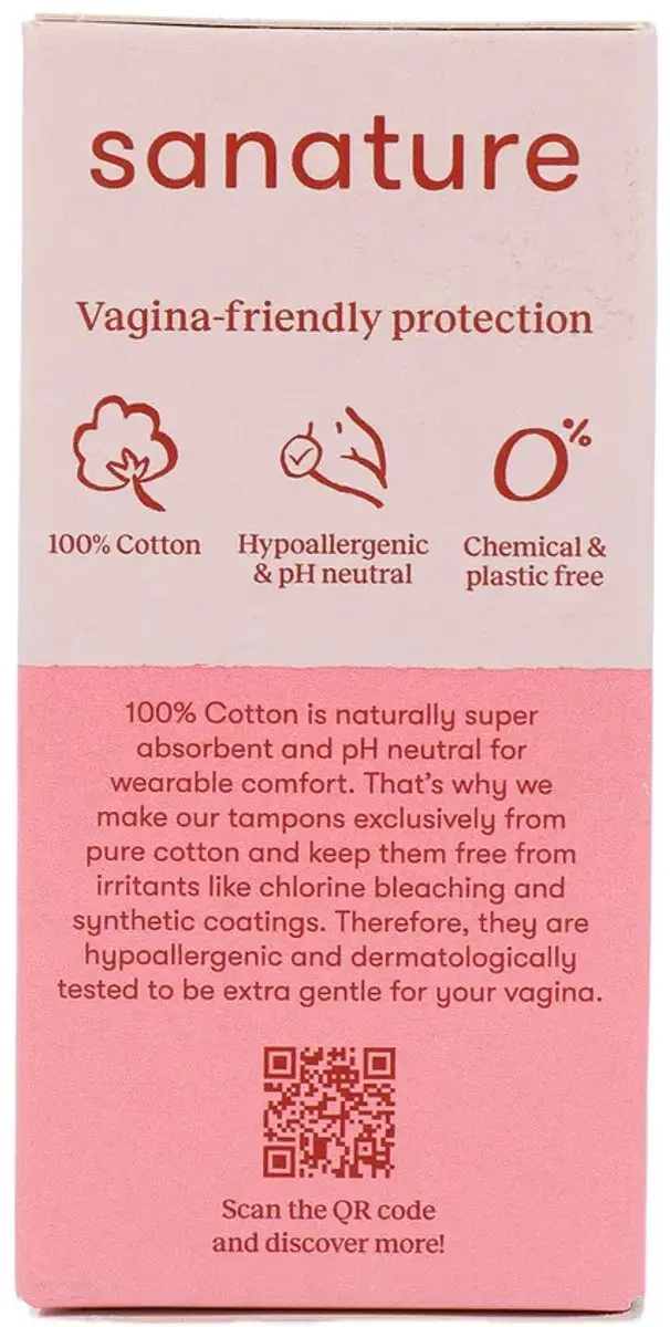 Sanature Tampons Mini - 16 Stuks - Multicolor