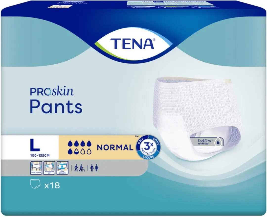 TENA Proskin Pants Normal L - 72 Stuks