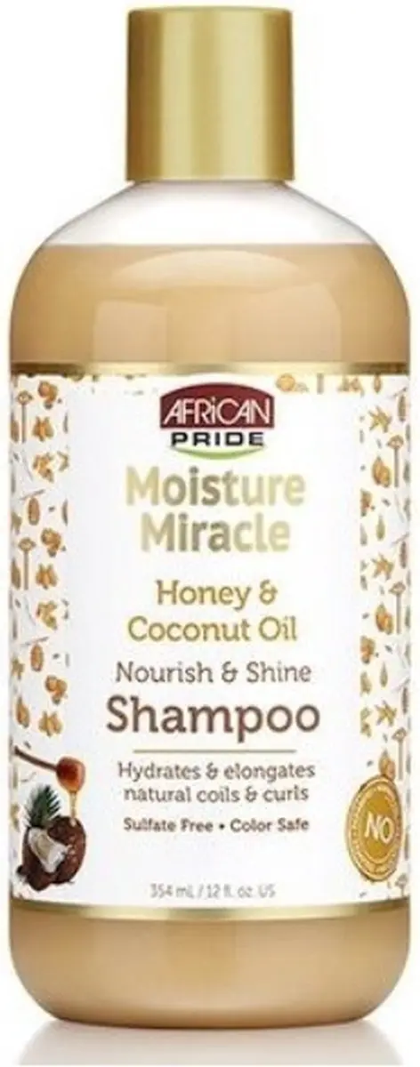 African Pride Moisture Miracle Shampoo 384ml - Krullend haar