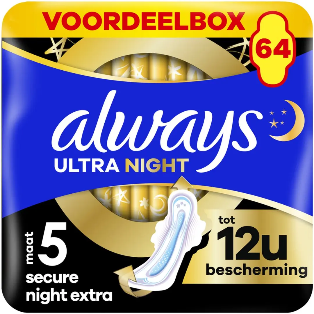 Always Ultra Secure Night Extra Maat 5