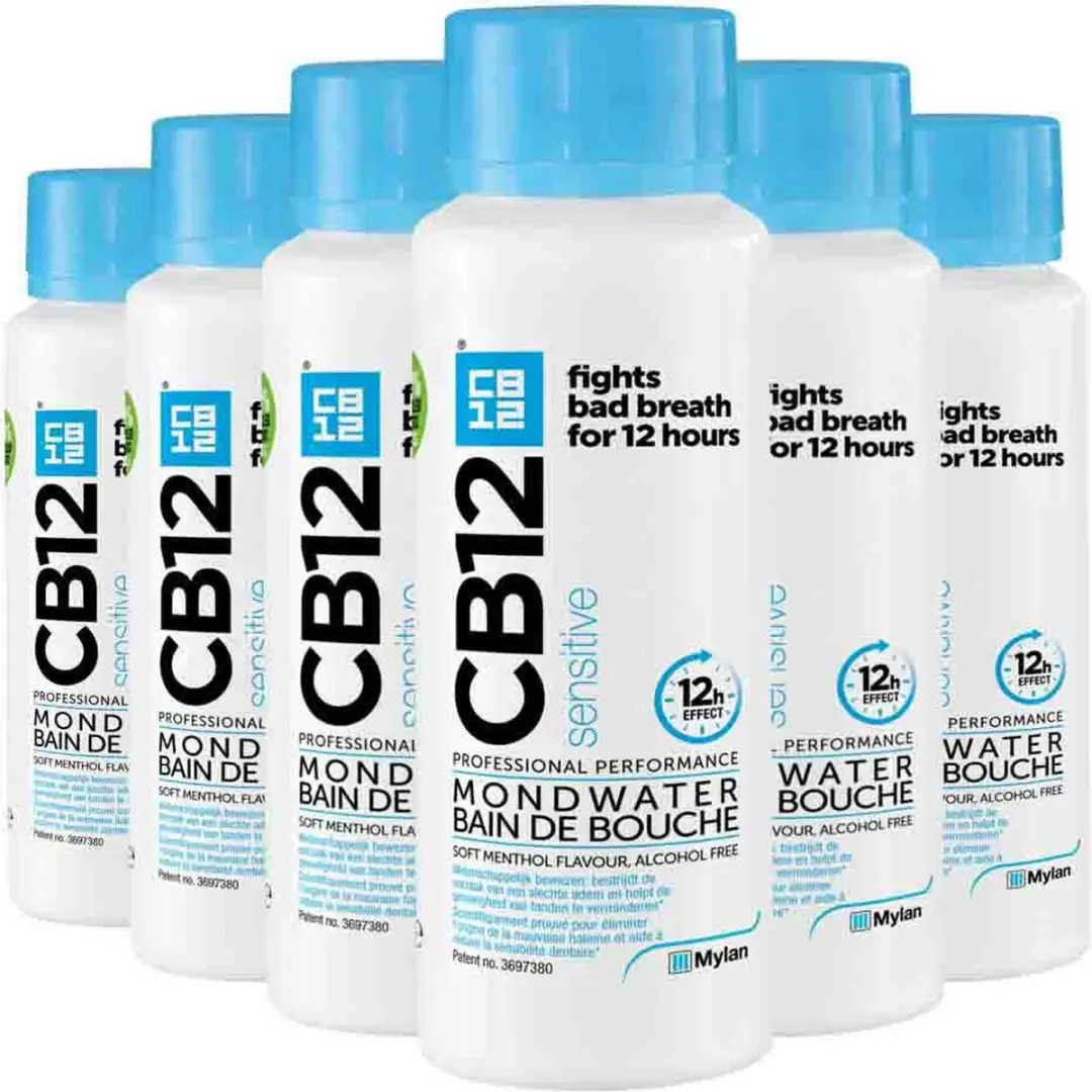 CB12 Mondwater Sensitive 6x250ml