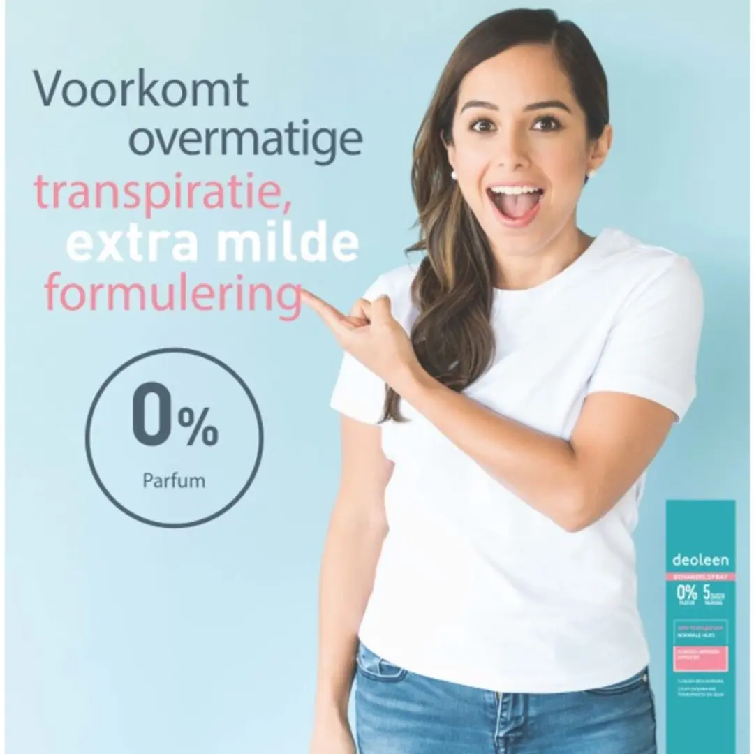 Deoleen Behandelspray Anti-transpirant 6x30ml