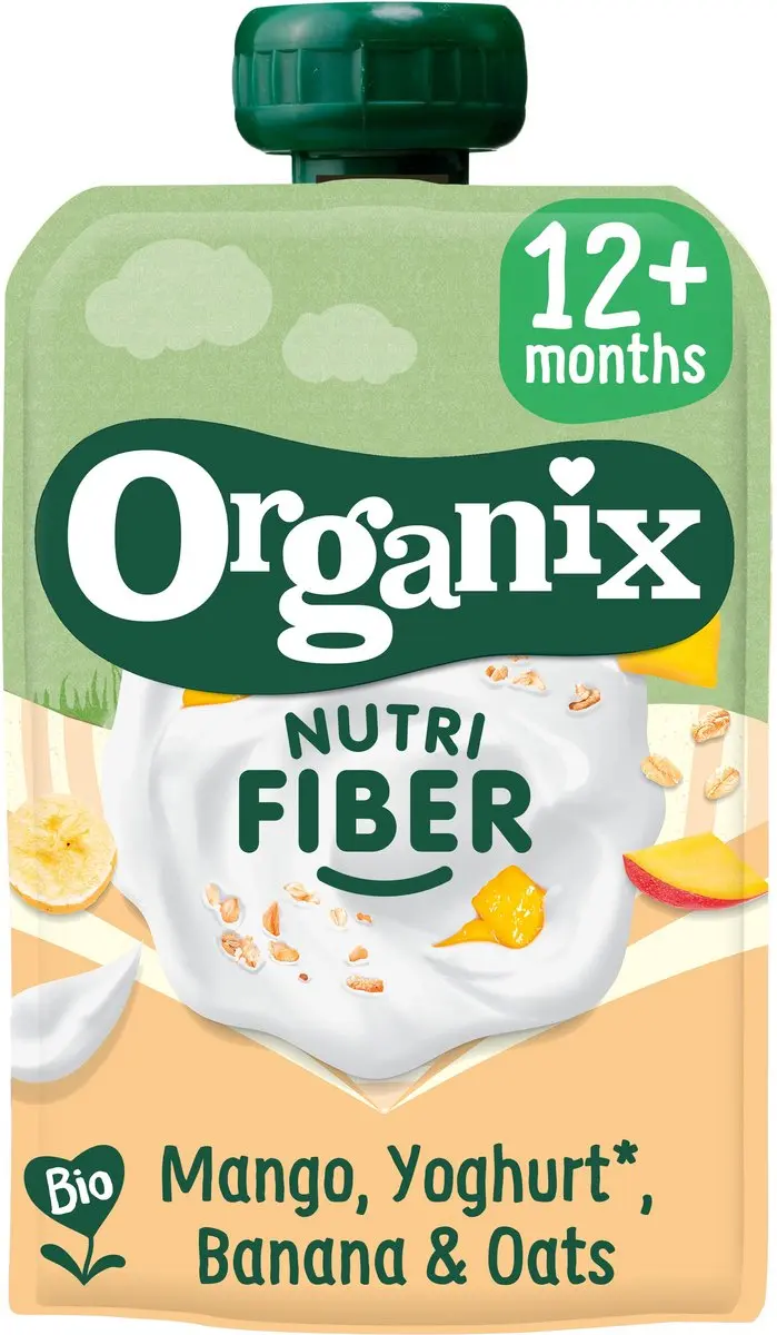 Organix Knijpfruit Box 24x100g - 2 Smaken